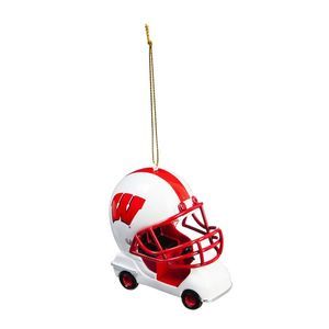 Wisconsin Badgers 4" Field Cart Ornament